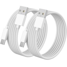 Apple MFi Certified USBC Charging Cable for iPhone 16,2Pack 6ft USB A to Type
