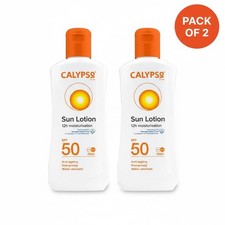 Pack Of 2 Calypso Sun Lotion 200ml - SPF50 43.73 per litre