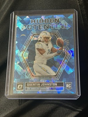 2023 Donruss Optic Quentin Johnson Hidden Potential Ice /15 HP-QJ RC