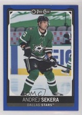 2021-22 O-Pee-Chee Blue Border Andrej Sekera #393 x6g