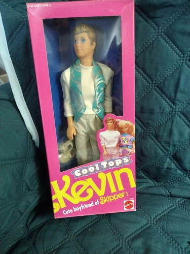 Kevin Cool Tops Cute Boyfriend of Skipper Mattel 9351 Barbie 1990 Neu in OVP