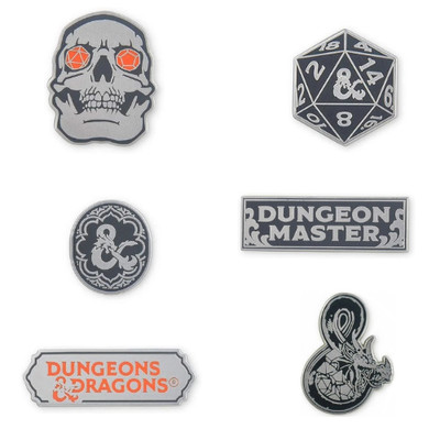 Dungeons & Dragons Emaille Pin Anstecker