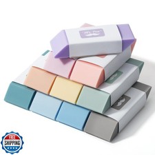Mr. Pen- Erasers, 10 Pack, Pencil Eraser, Morandi Colors, Erasers for Pencils