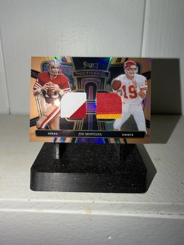 Panini 2024 Select Multiverse Copper Prizm Joe Montana 49ers Chiefs