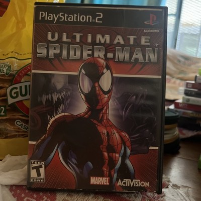 Ultimate Spider-Man tested with manual Marvel Sony PlayStation 2 2005 PS2