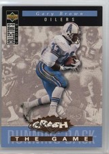 1994 Upper Deck Collector's Choice Crash the Game Bronze Prize Gary Brown 05v0