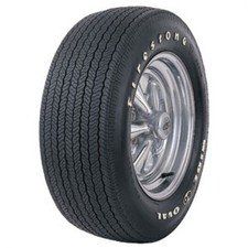 Firestone 62480 Wide Oval Tire Raised White Letter F60-15