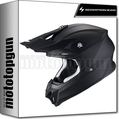 SCORPION OFFROAD-HELM FÜR MOTORRAD VX-16 EVO AIR SOLID MATTSCHWARZ S