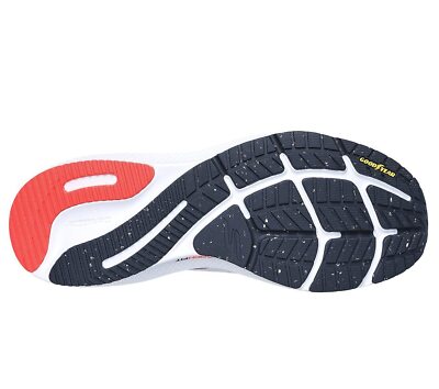 Skechers Go Run Pure 4 [246082GYOR] Men Running Shoes Grey/Orange