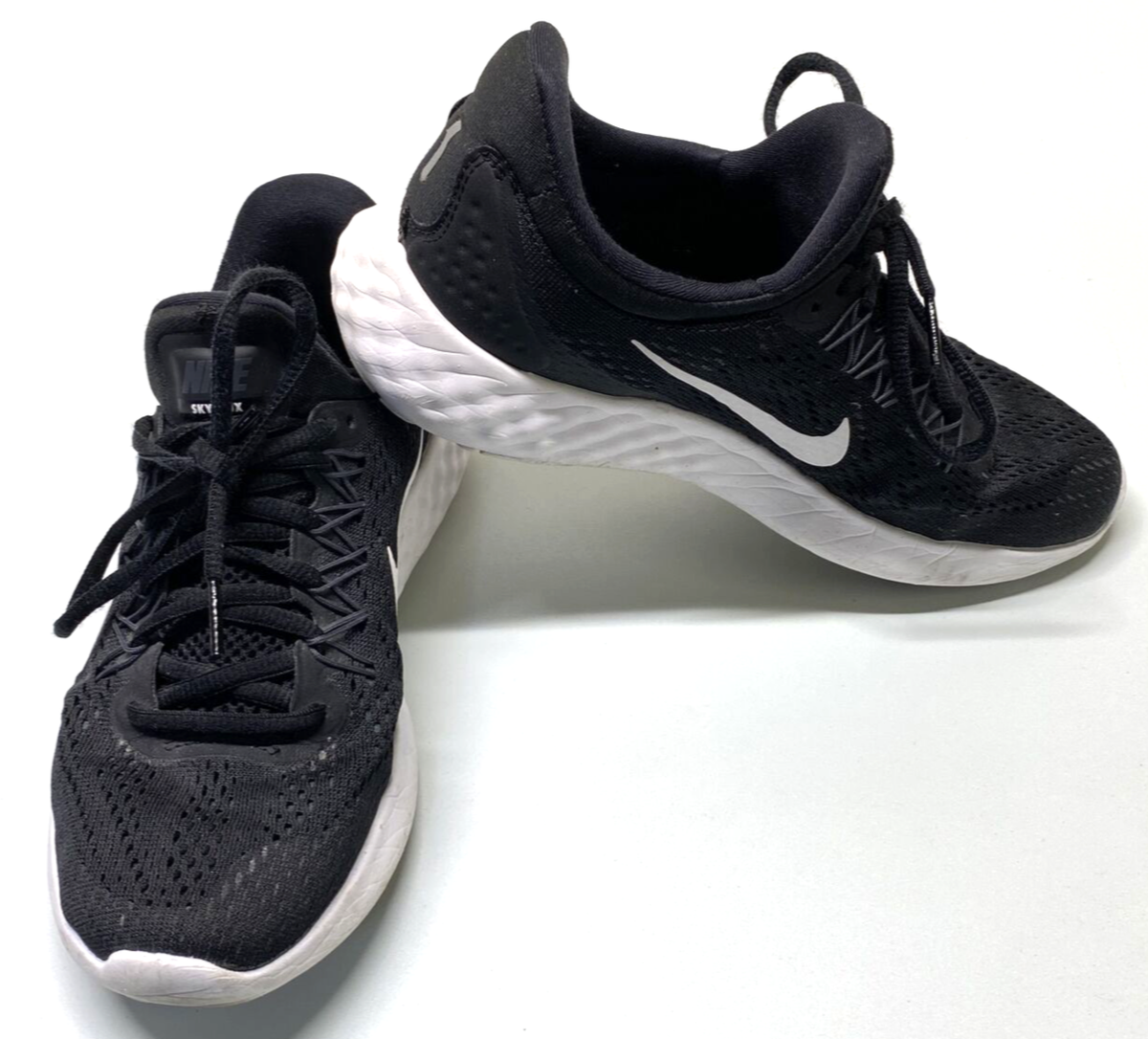 Nike Womens Skyelux 855810-001 Color Black Running Shoes Sneakers Sz US  UK4