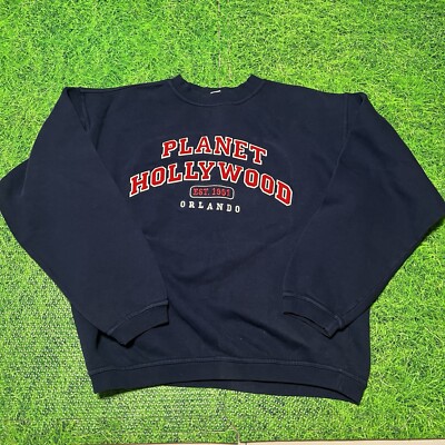 Vintage Planet Hollywood Sweatshirt 90年代 USA製 PLANET HOLLYWOOD