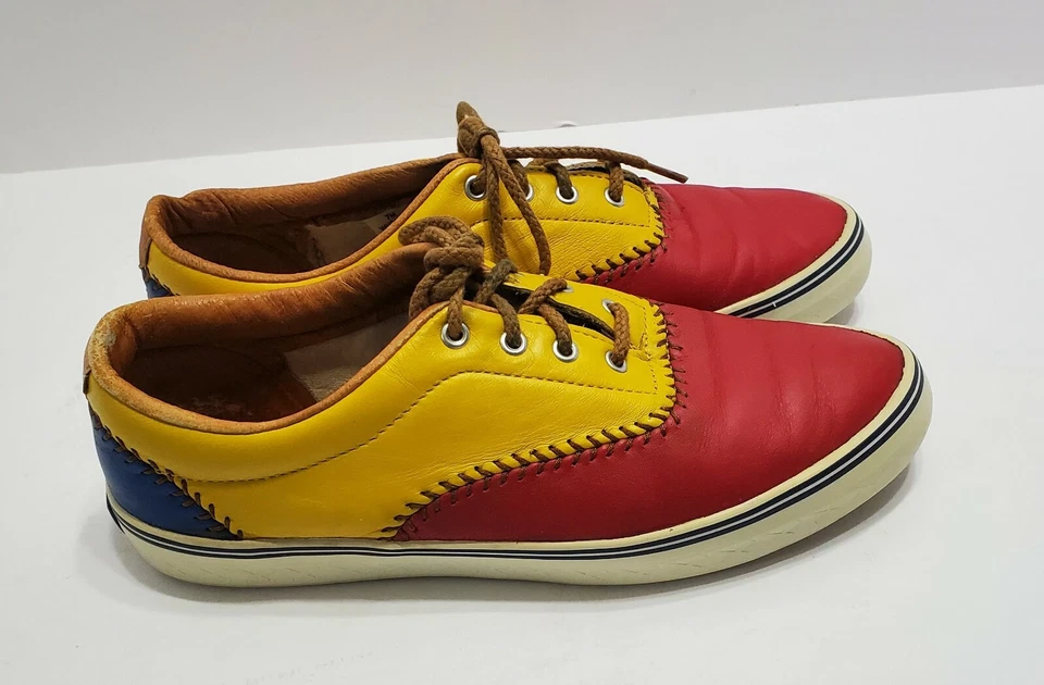Zapatos tricolores vintage 1992 serie de campeonato Keds puntada de béisbol para mujer.7 m Foto 4 de 4