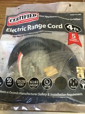 electric range cord model 90-2080, Stove, Ins...