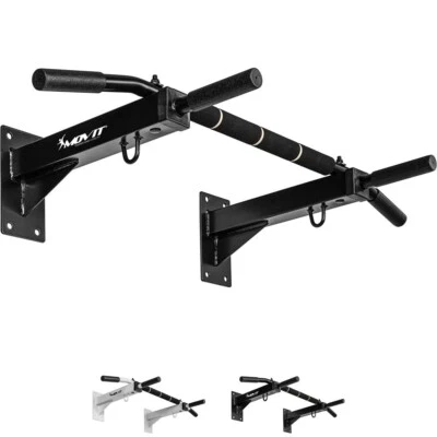 Movit® Klimmzugstange Wandmontage Klimmzug Stange Station Pull Up Bar Reckstange