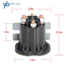 For EZGO RXV TXT Electric Golf Cart 4 Terminals 48V Solenoid 612711 2010-up