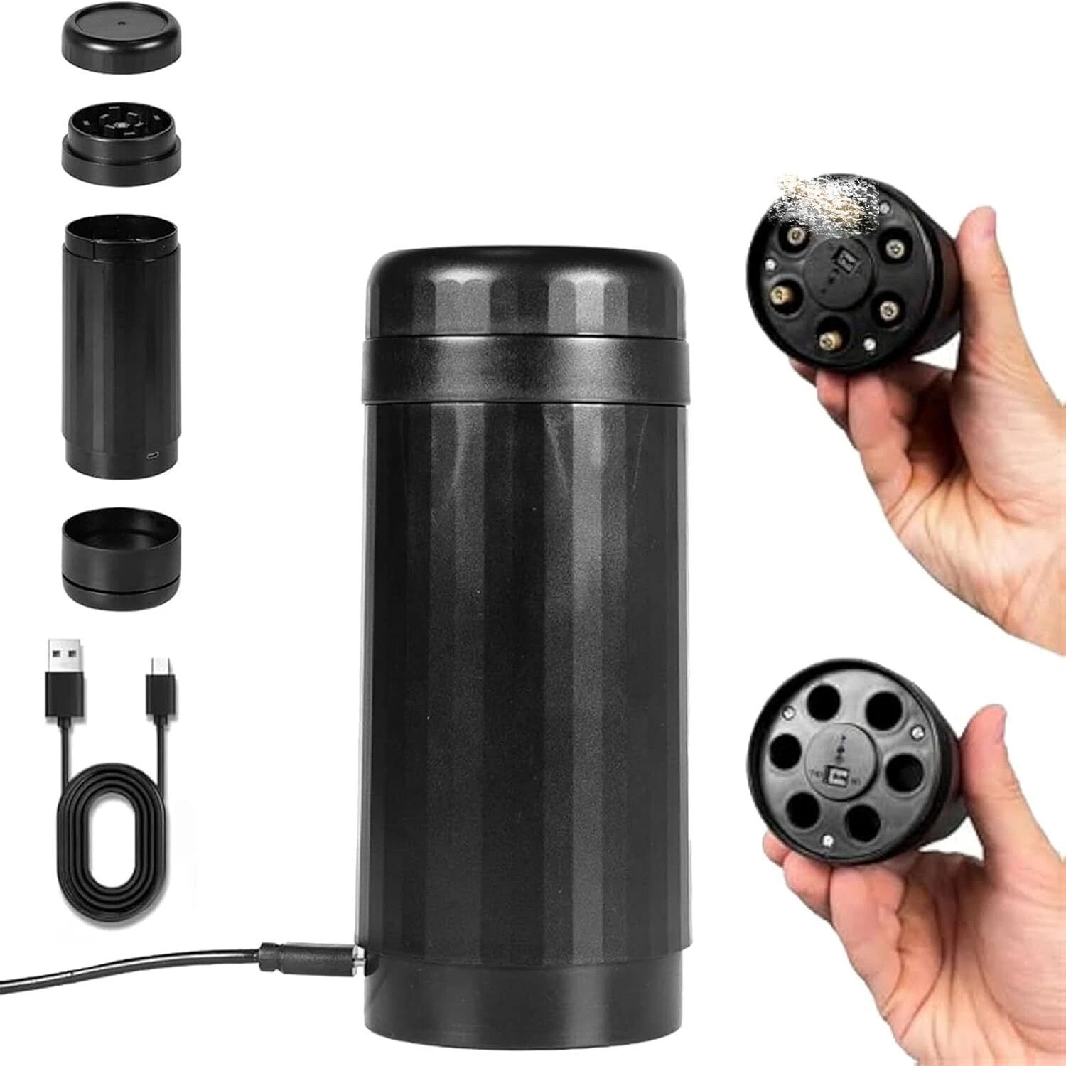 ZablendPro - 2in1 Roller Grinder, 2026 Best Electric Grinder and Cone Filler