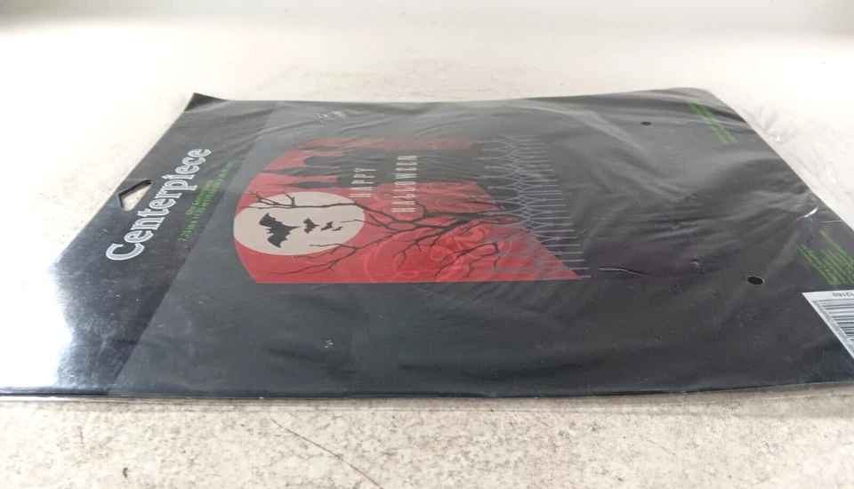 Halloween Table Centerpiece  Haunted House Bats - Image 2 of 3