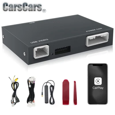 BINIZE Wireless Carplay Android Auto for TOYOTA Touch 2 CHR Avalon RAV4 Highlande Black