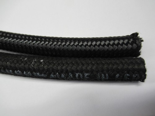 BMW Airhead 3' Braided Cloth 7mm Fuel Hose Line Filters r75/6 r90/6 r90s r100rt - Picture 9 of 9