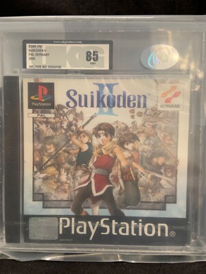 VGA /UKG 85 Near Mint PlayStation - Suikoden 2 - Neu & Sealed Deutsch Holy Grail