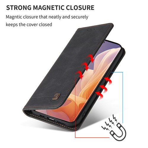 Wallet Leather Case Cover For Motorola Moto G15 G05 G35 G55 G75 G85 G04 G84 G54 - Picture 14 of 22