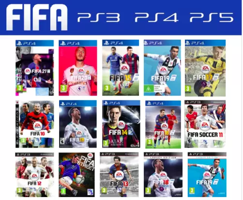 Fifa Series For Ps2, Psp, Ps3, Ps4, Ps5 - Playstation - Fast And Free  Delivery | Ebay