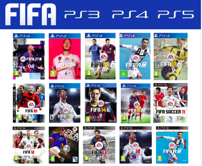 FIFA SERIES FOR PS2, PSP, PS3, PS4, PS5 - PLAYSTATION - FAST AND FREE  DELIVERY