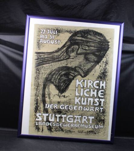 Litzenburger Roland Plakatentwurf - Kirchliche Kunst der Gegenwart , Stuttgart h - Bild 1 von 9