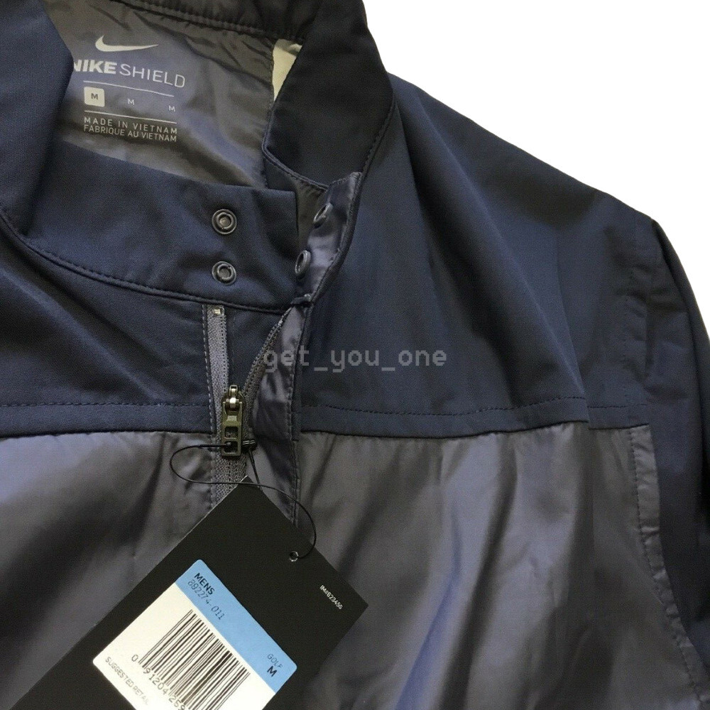 NWT Nike Shield Men's Full Zip Core Golf Jacket MEDIUM Thunder