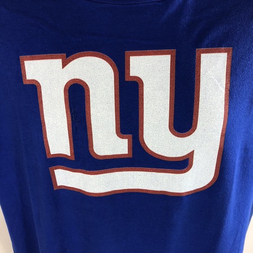 T-shirt New York Giants Calvin Munson #46 blu taglia XL NFL football fanatics maglietta - Foto 7 di 12