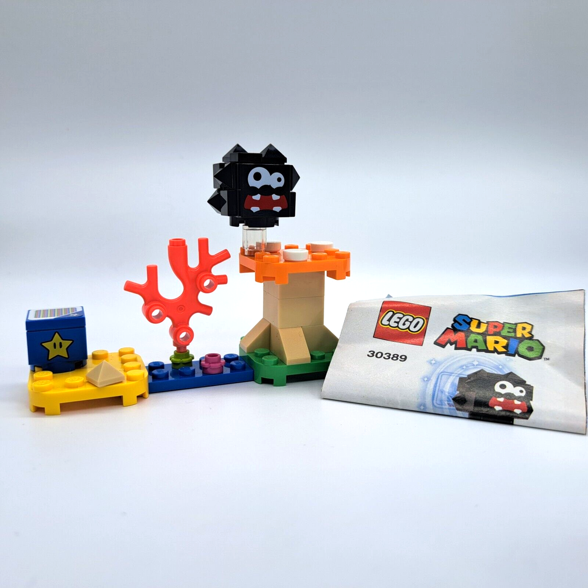 Expansion Set Lego Super Mario Fuzzy 30389 Fuzzy Mushroom Platform