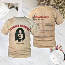 Jackson Browne ALBUM 3D SHIRT summer shirt All sizes AOP XA1007