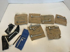 vintage wrench for adjustment rod guitar truss lot of 14 pcs Closed Music Store,