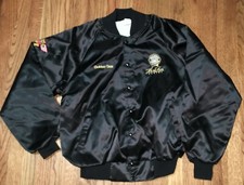 Angelo American Auto Auctions High Line Series Golden Satin XL Vintage Jacket