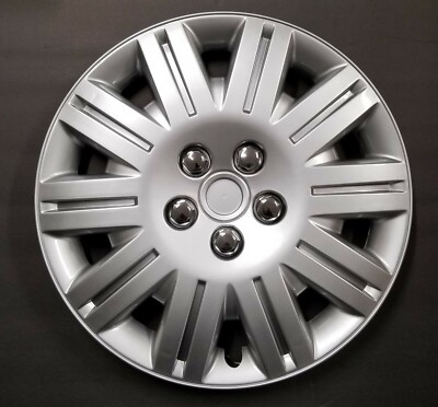 One New Wheel Cover Hubcap Fits 2005-2007 Chrysler Town & Country 15'' Silver