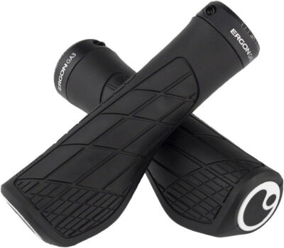 Ergon GS3 Evo Grips - Lock-On, Large, Black Grip Color Black
