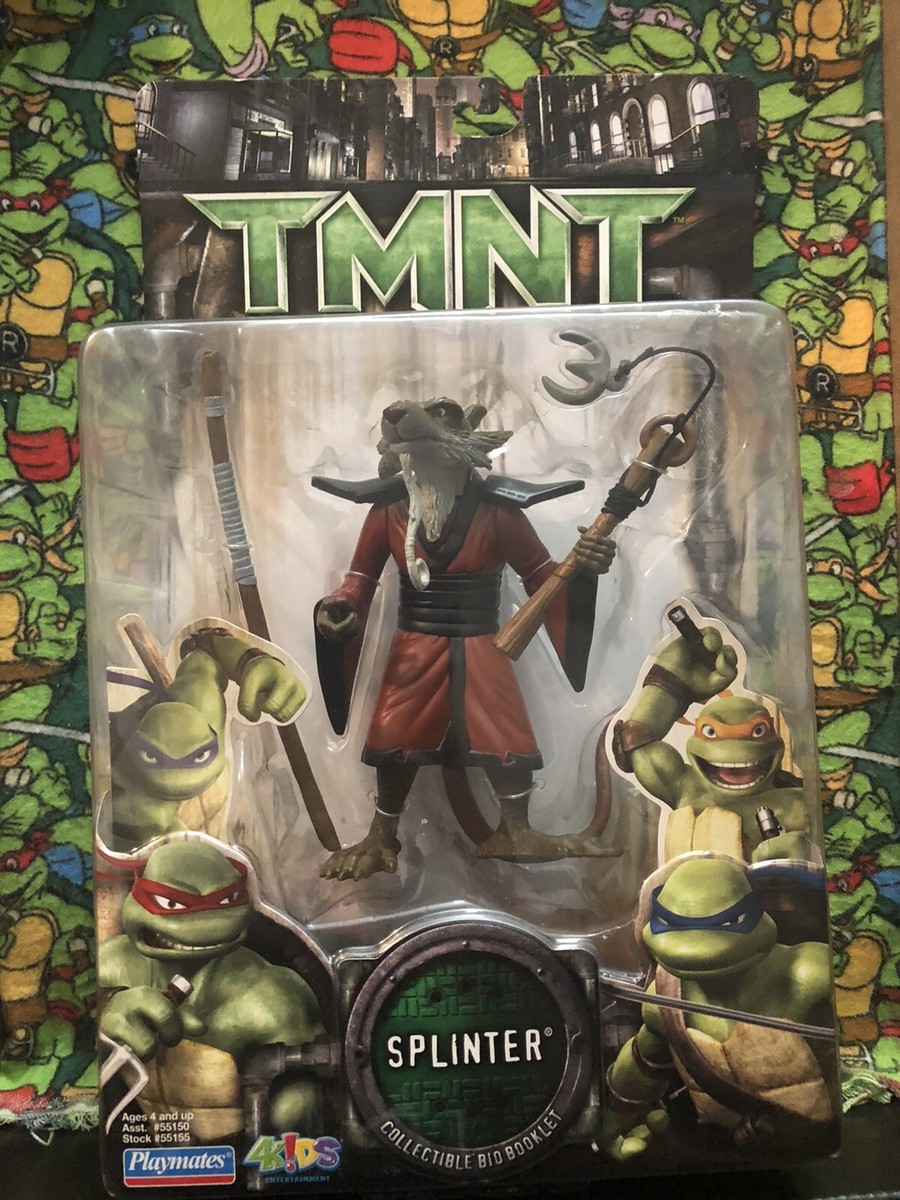 TMNT Splinter 2007 CGI Film Teenage Mutant Ninja Turtles MOC Sealed 🐢