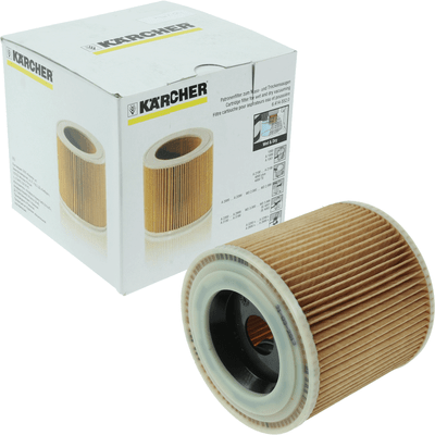 1x cartridge filter for Karcher SE 4001 SE 4002 WD 2.200 WD 3.200 WD 3.300 M