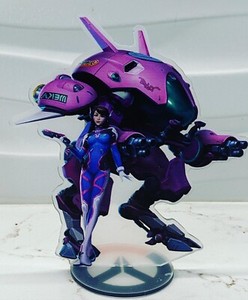 D.VA Overwatch 2 Acrylic Figure Model Stand Statue OW ( Dva ) | eBay