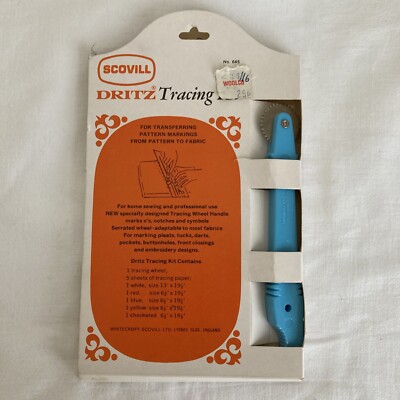 Scovill Dritz Tracing Kit No.645 Originalverpackt Made In England Neu!!