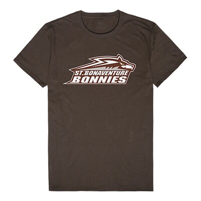 St. Bonaventure University Bonnies SBU NCAA Cotton College Licensed Tee T-Shirt