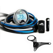 Razorback Belt Temp Gauge/Left Side Mount For 20-22 Polaris RZR PRO XP