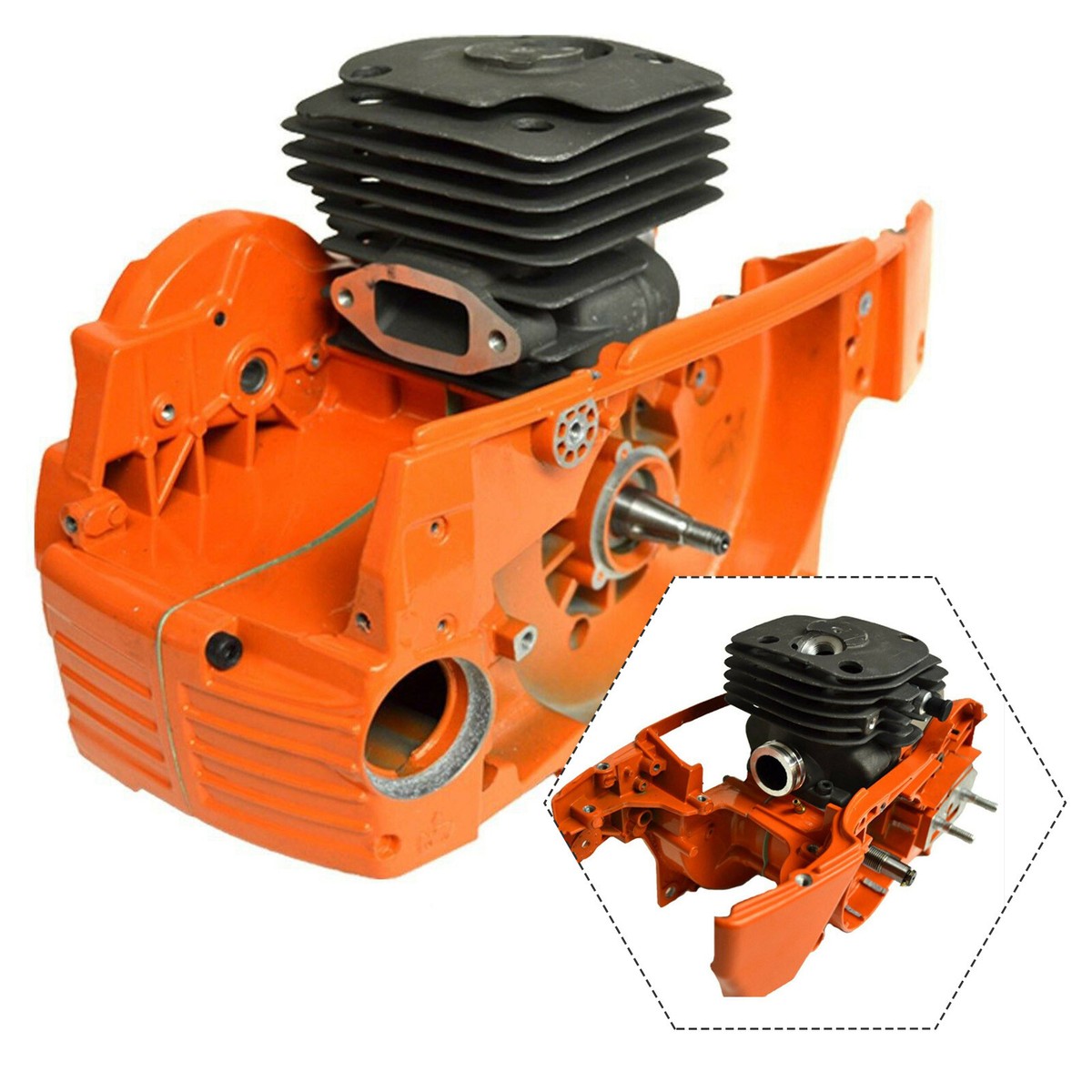 Tanque De Combustible Para Motosierra Husqvarna 362 365 371 372 - Número De Pieza 503 71 32 75, Repuesto Original