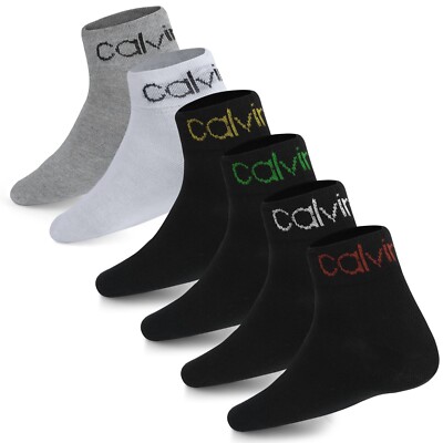 CK Calvin Klein Men Women Ankle Cotton Sports and Trainer Socks lot  UK