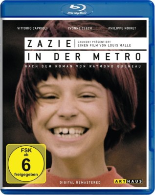 ZAZIE IN DER METRO (Yvonne Clech, Philippe Noiret) Blu-ray Disc NEU+OVP