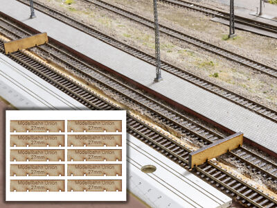 MU N-A00504 - Gleisabstandslehren 27mm Peco 10x - Spur N - NEU