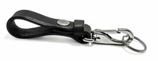 Heavy Duty Belt Key Holder - Stylish  Durable Key Ring with Unique Belt Design