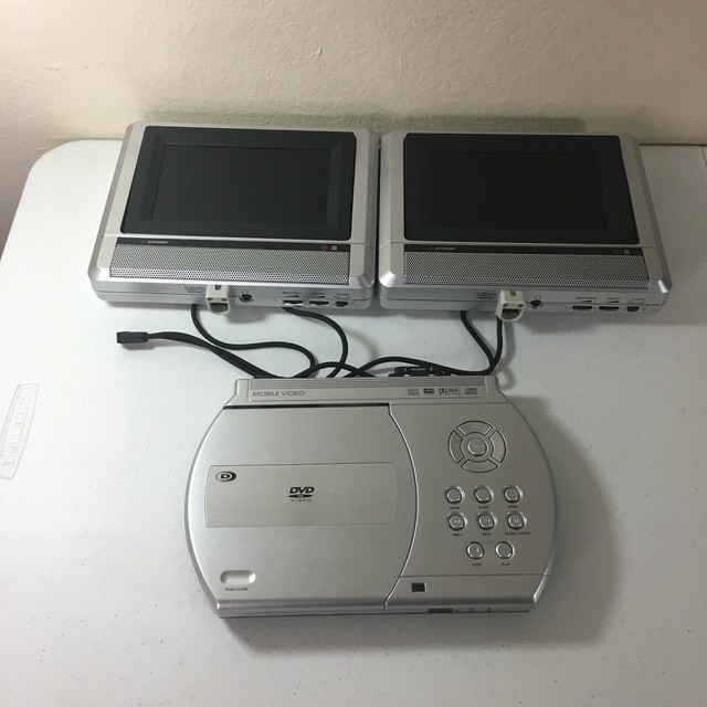Venturer Dual Screen Portable DVD Player eBay
