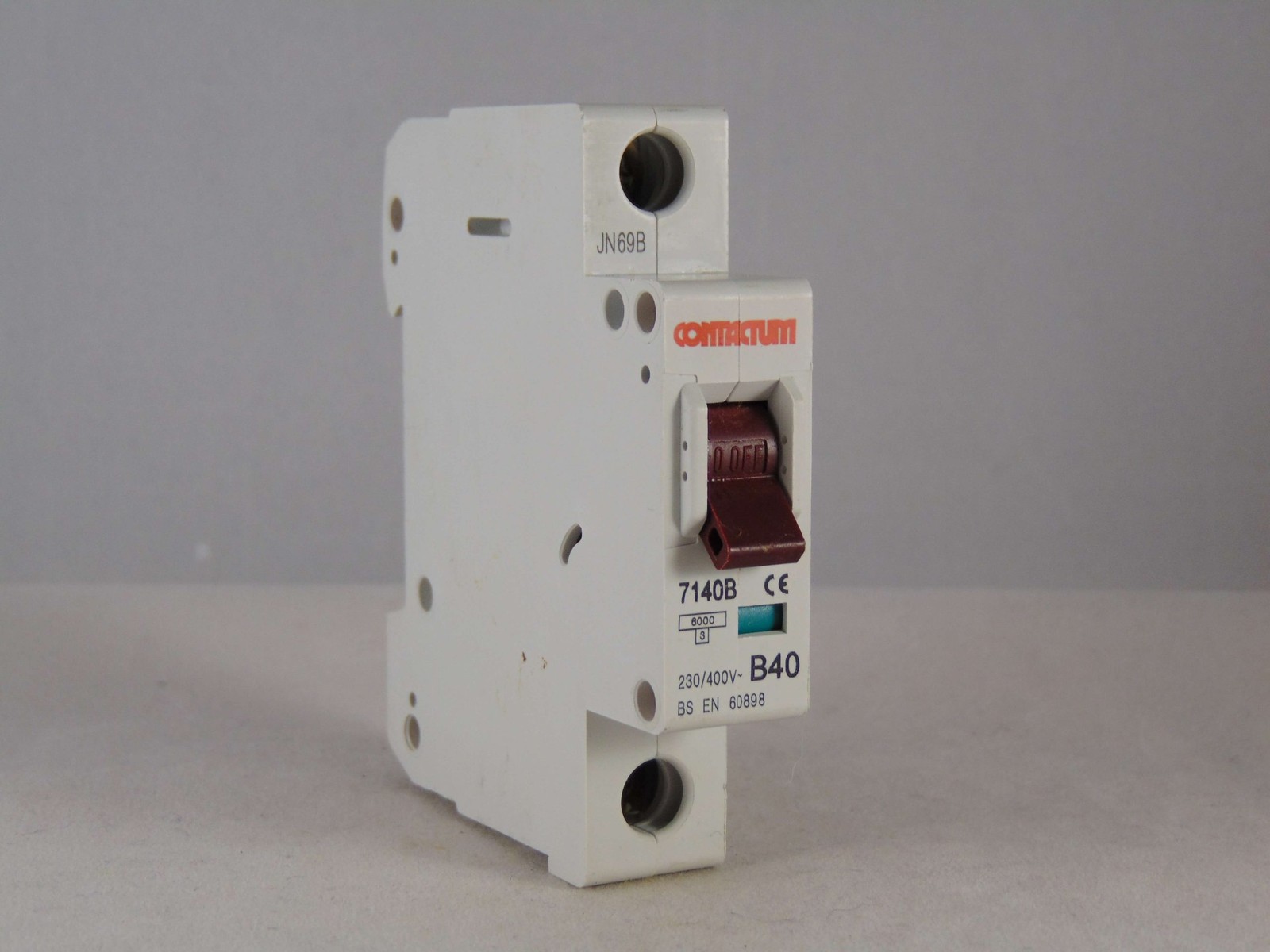 Contactum MCB 40 Amp Type B 40A Single Pole Circuit Breaker 7140B
