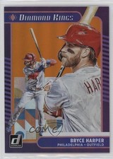 2021 Panini Donruss Diamond Kings Holo Orange Bryce Harper #18 11ur